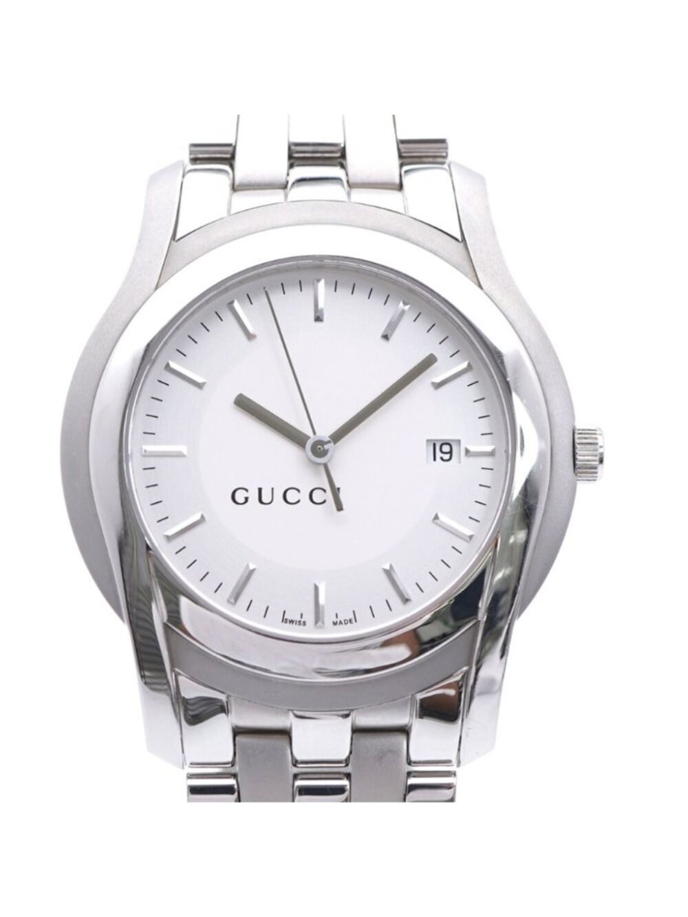 Gucci Class Quartz Watch SS Silver